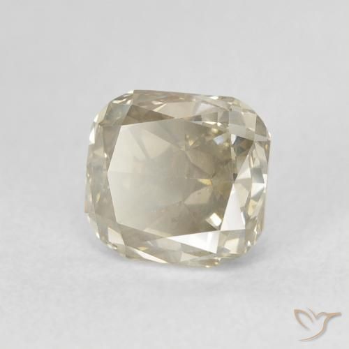 Diamant Marron clair naturelle Octogone / coupe Émeraude, 1.21 ct, SI