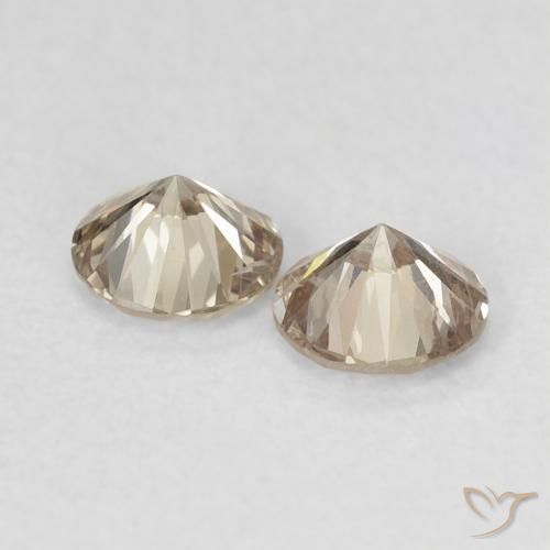 Shop natural 0.56ct Marron clair Diamant gems, Tour, from Inde at GemSelect. In stock, global shipping!