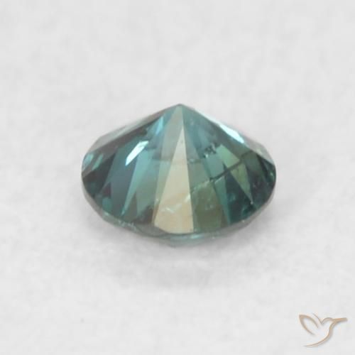 Diamant Vert naturelle Tour, 0.06 ct, SI