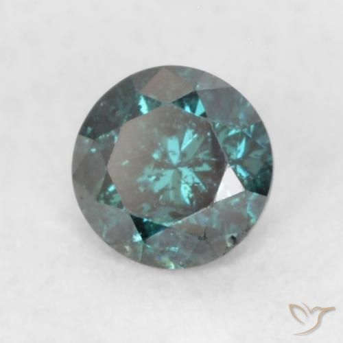 Diamant Bleu naturelle Tour, 0.12 ct, SI