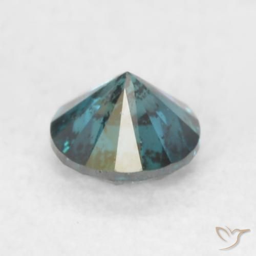 Diamant Bleu naturelle Tour, 0.12 ct, SI