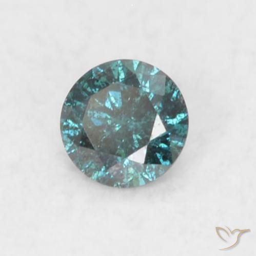 Diamant Bleu naturelle Tour, 0.03 ct, SI