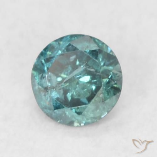 Diamant Bleu naturelle Tour, 0.06 ct, SI