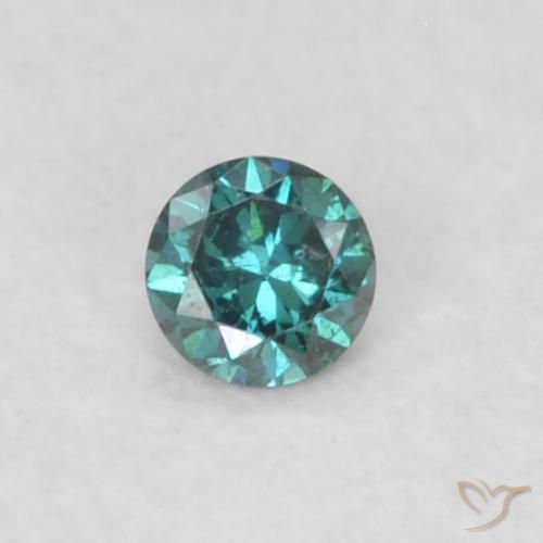 0.02ct Naturel Bleu Diamant, Tour, VS