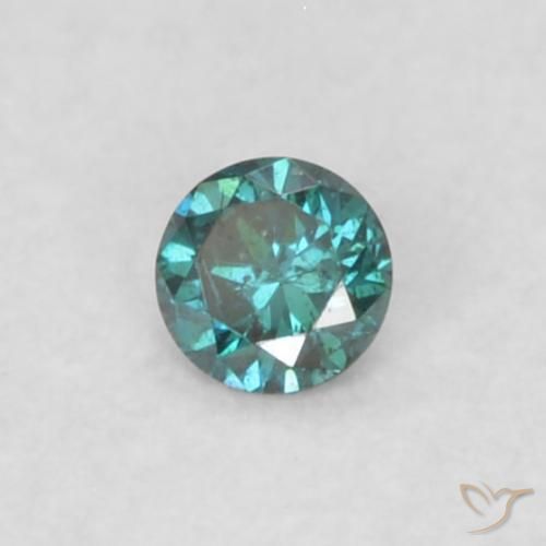 Diamant Bleu naturelle Tour, 0.02 ct, VS