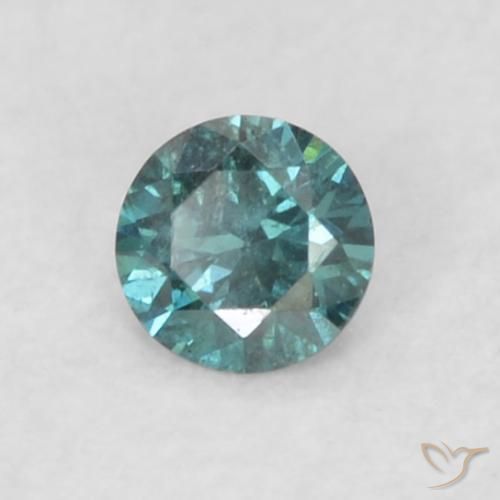 0.02ct Naturel Bleu Diamant, Tour, VS