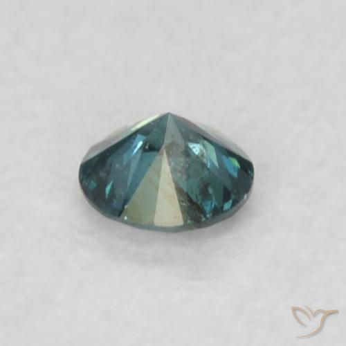 Diamant Bleu naturelle Tour, 0.02 ct, VS