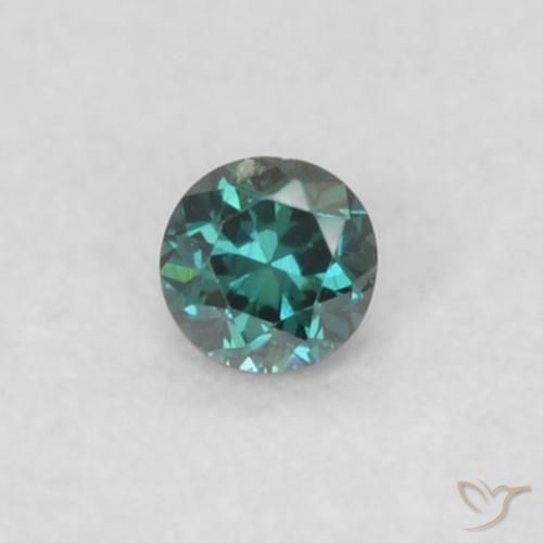 0.02ct Naturel Vert Diamant, Tour, VS