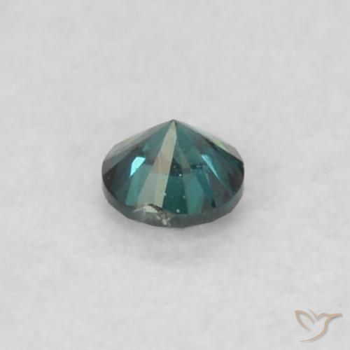 Diamant Vert naturelle Tour, 0.02 ct, VS