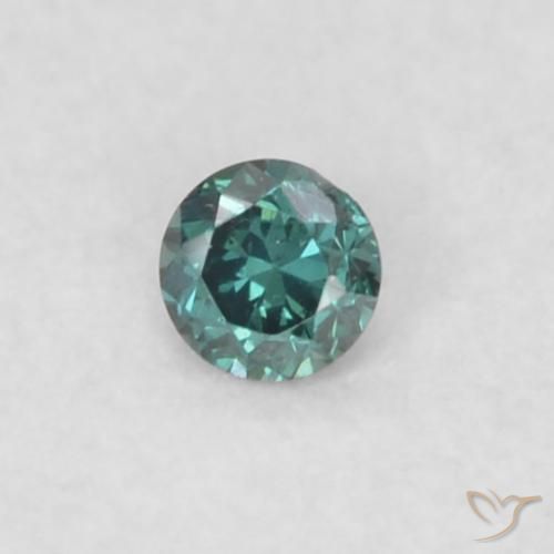 0.02ct Naturel Vert Diamant, Tour, VS