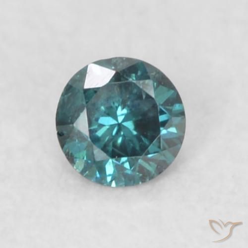 Diamant Bleu naturelle Tour, 0.02 ct, VS