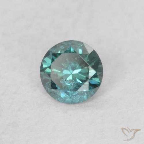 Diamant Bleu naturelle Tour, 0.07 ct, SI