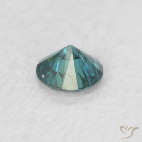 Diamant Bleu naturelle Tour, 0.07 ct, SI
