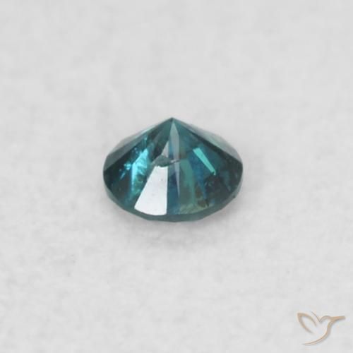Diamant Bleu naturelle Tour, 0.02 ct, SI