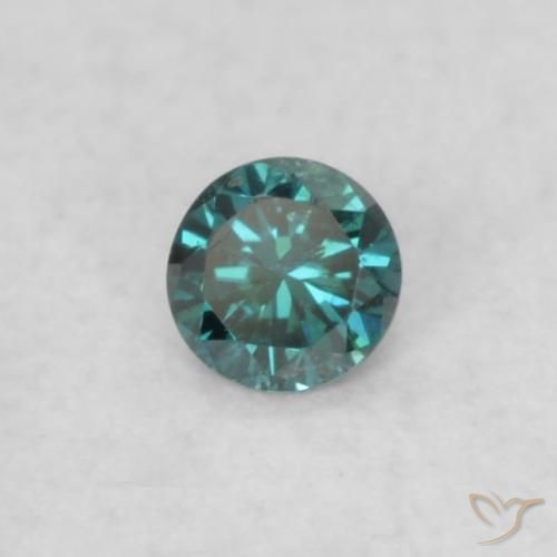 Diamant Bleu naturelle Tour, 0.03 ct, VS