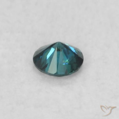 Diamant Bleu naturelle Tour, 0.03 ct, VS