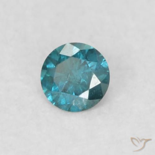 Diamant Bleu naturelle Tour, 0.03 ct, VS