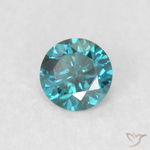Diamant Bleu naturelle Tour, 0.05 ct, VS
