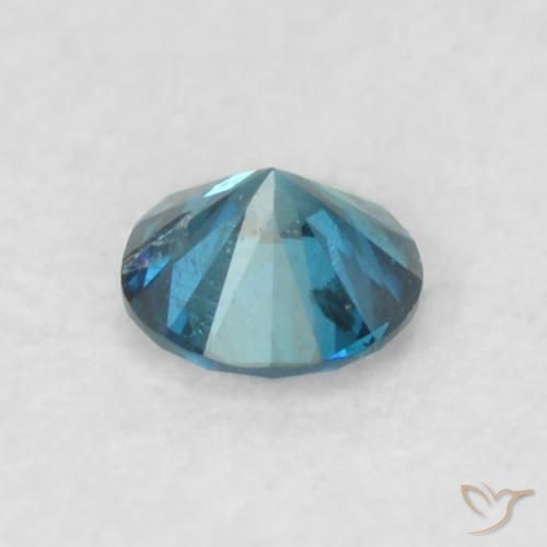 Diamant Bleu naturelle Tour, 0.08 ct, VS