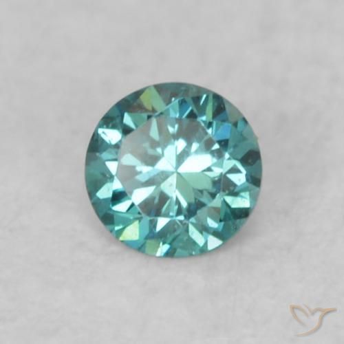 Diamant Bleu naturelle Tour, 0.07 ct, VS-SI