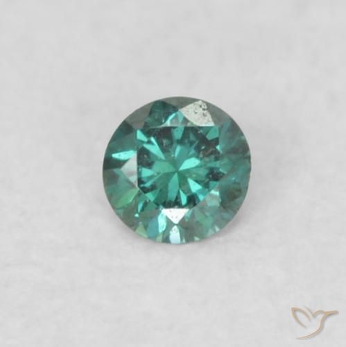 0.03ct Naturel Vert Diamant, Tour, VVS-VS