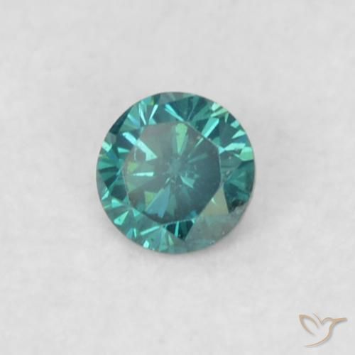 Diamant Bleu naturelle Tour, 0.05 ct, VVS-VS