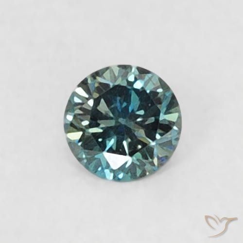 0.04ct Naturel Vert Diamant, Tour, VVS-VS