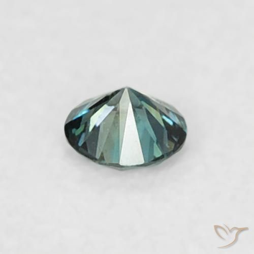 Diamant Vert naturelle Tour, 0.04 ct, VVS-VS