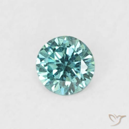 Diamant Bleu naturelle Tour, 0.04 ct, VVS-VS