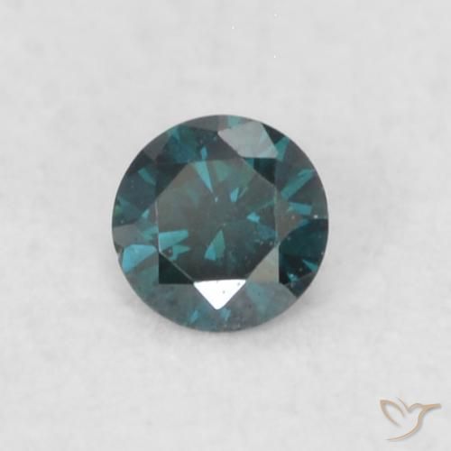 Diamant Bleu naturelle Tour, 0.04 ct, VVS-VS