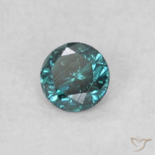 Diamant Bleu naturelle Tour, 0.05 ct, VS