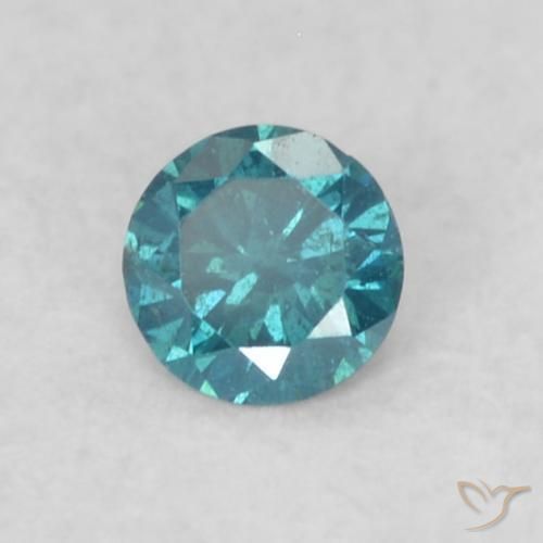 Diamant Bleu naturelle Tour, 0.06 ct, VS-SI