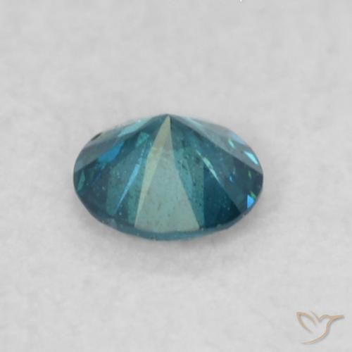 Diamant Bleu naturelle Tour, 0.06 ct, VS-SI