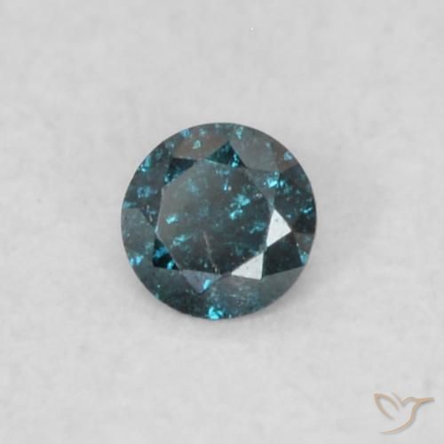 Diamant Bleu naturelle Tour, 0.05 ct, VS-SI