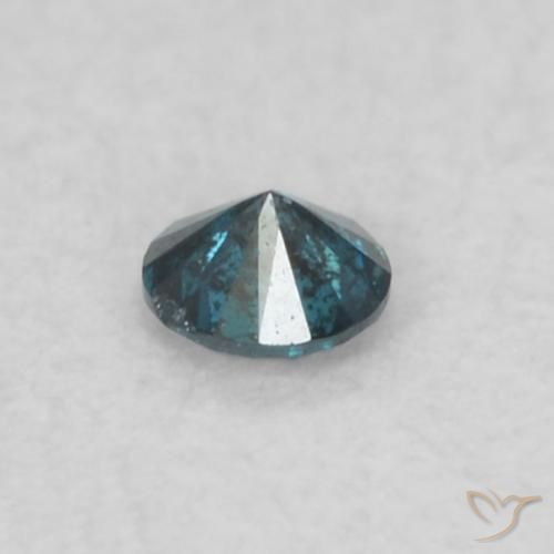 Diamant Bleu naturelle Tour, 0.05 ct, VS-SI