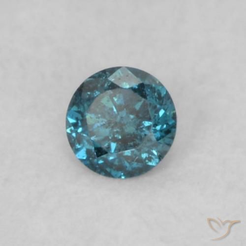 Diamant Bleu naturelle Tour, 0.04 ct, VS-SI