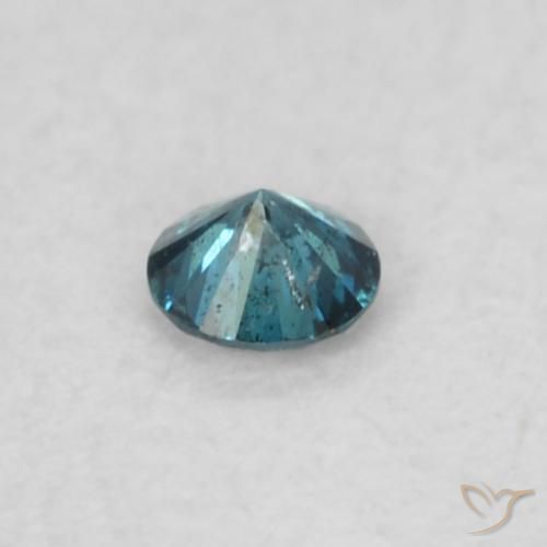 Diamant Bleu naturelle Tour, 0.04 ct, VS-SI