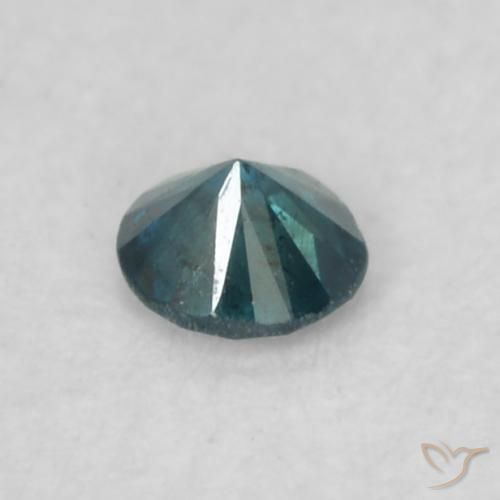 Diamant Bleu naturelle Tour, 0.06 ct, VS-SI