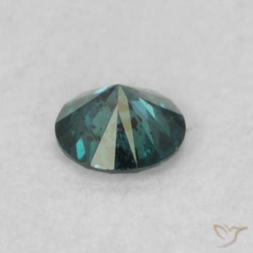 Diamant Bleu naturelle Tour, 0.06 ct, VS-SI