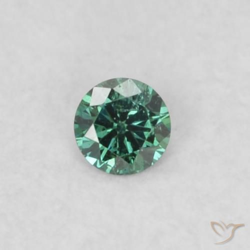 0.02ct Naturel Vert Diamant, Tour, VS