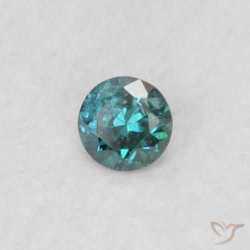Diamant Bleu naturelle Tour, 0.02 ct, VS