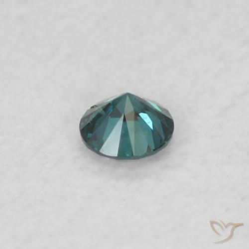 Diamant Bleu naturelle Tour, 0.02 ct, VS