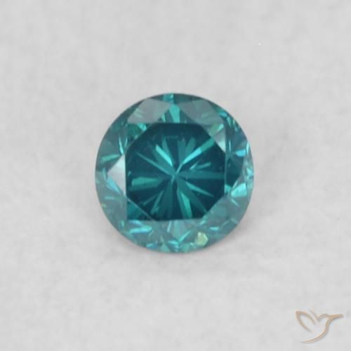 0.04ct Naturel Bleu Diamant, Tour, VS