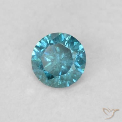 Diamant Bleu naturelle Tour, 0.04 ct, VS