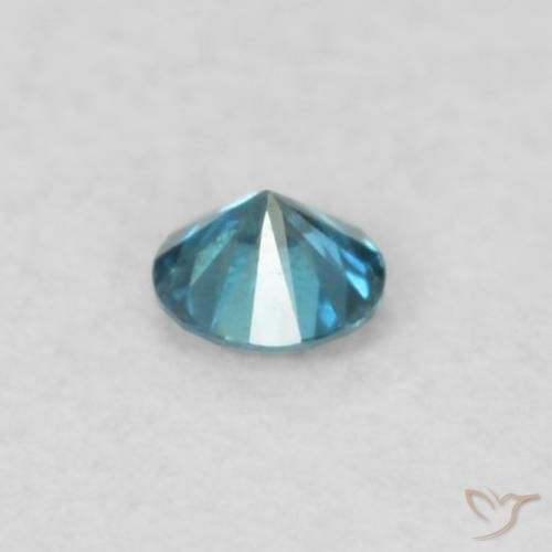 Diamant Bleu naturelle Tour, 0.04 ct, VS