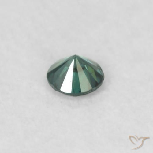 Diamant Vert naturelle Tour, 0.02 ct, VS
