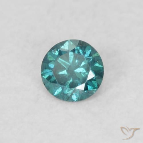 Diamant Bleu naturelle Tour, 0.03 ct, VS