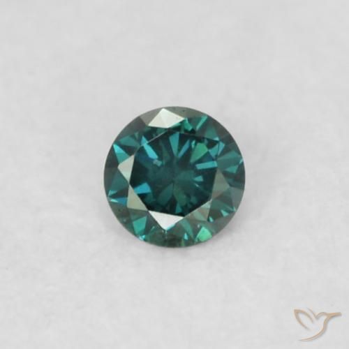 0.02ct Naturel Vert Diamant, Tour, VS