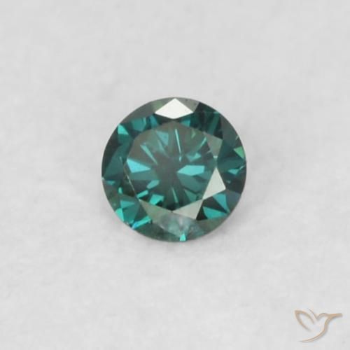 Diamant Vert naturelle Tour, 0.02 ct, VS