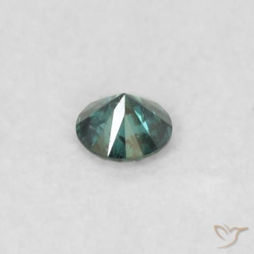 Diamant Vert naturelle Tour, 0.02 ct, VS